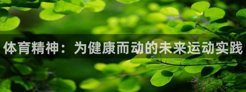 海南利记官网下载发展怎么样：体育精神：为健康而动的未